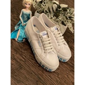 Superga X Disney glitter platform (FROZEN)